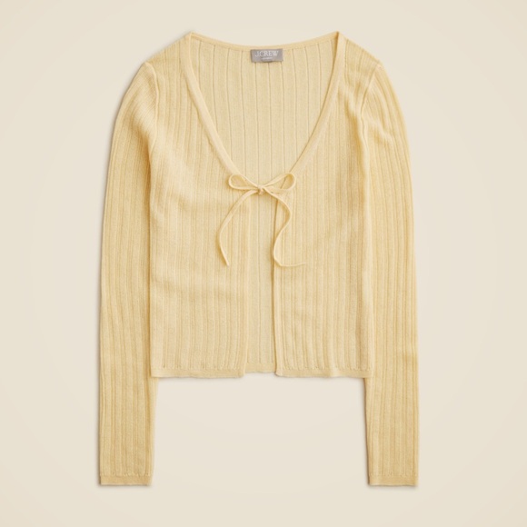 J. Crew Sweaters - 🎗️ J. Crew Featherweight Cashmere Cardigan ~ Sweet Meringue